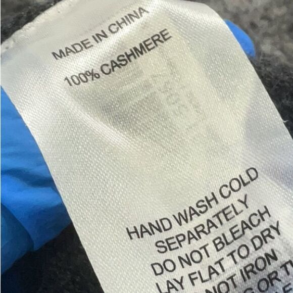 Quince Lightweight Mongolian Cashmere Turtleneck Sweater Dress Heather Gray M - Picture 5 of 6